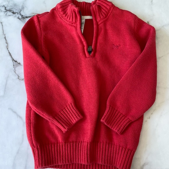 Carter's Buffalo Plaid with Red Sweater size 4T - Picture 8 of 8